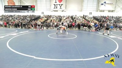 126 lbs Champ. Round 1 - Weston Kubin, Funky Panda Wrestling Club vs Steven Calderon Jr, Continuum Wrestling Club