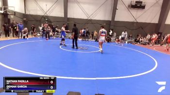 157 lbs Cons. Round 3 - Nathan Padilla, OR vs Demian Garcia, CA