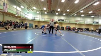 190 lbs Semifinal - Giulio Traglia, Wichita Wrestling Club vs Braden Ramey, Apache Wrestling Club