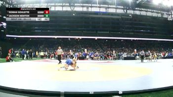 D3-113 lbs Cons. Round 2 - Jackson Newton, Birch Run vs Roman Goulette, Ogemaw Heights