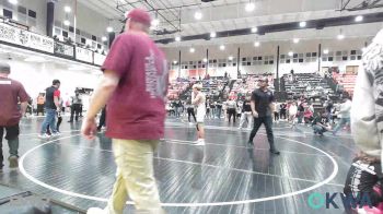 126 lbs Quarterfinal - Sonny Wilson, Tulsa Blue T Panthers vs Trypp Adcock, Eufaula Ironheads Wrestling Club