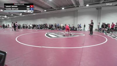 92 lbs Champ. Round 3 - Brady Brown, All-American Wrestling Club vs Daniel Moylan, Poway High School Wrestling