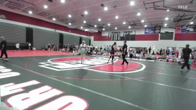 135 lbs Round 5 (12 Team) - Sofia Hoegemeyer, Red Venom vs Lindlee Hubbard, Daughters Of Zion