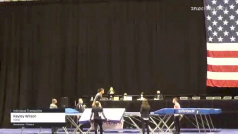 Kayley Wilson - Individual Trampoline, FOND - 2021 USA Gymnastics Championships