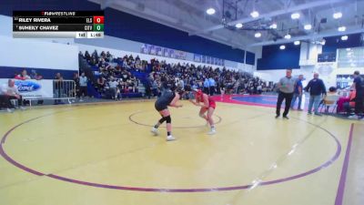 100 lbs Champ. Round 1 - Suheily Chavez, Citrus Valley vs Riley Rivera, Elsinore