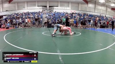 165 lbs Cons. Round 3 - Landon Lintermoot, OH vs Robert Nelson, NE