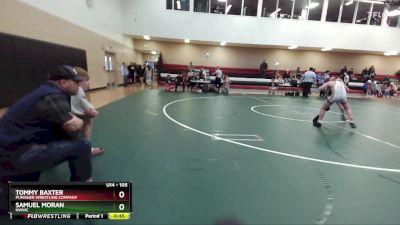 105 lbs 1st Place Match - Samuel Moran, NWWC vs Tommy Baxter, Punisher Wrestling Company