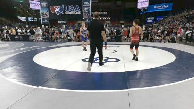 126 lbs Champ. Rd Of 64 - Noel Verduzco, Indiana vs Kosta Hatzigeorgiou, Missouri