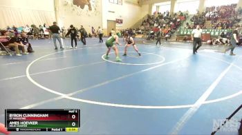 140 Boys Cons. Round 4 - Byron Cunningham, St Augustine vs Ames Hoevker, Helix Charter
