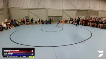 106 lbs 4th Wrestleback (16 Team) - Alexandra Sebek, Illinois vs Ava Miller, Ohio Blue