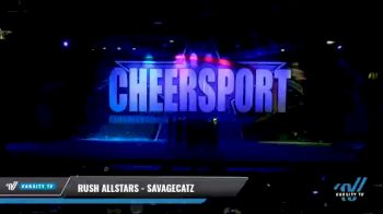 Rush Allstars - Savagecatz [2021 L3 Junior - D2 - Small - A Day 2] 2021 CHEERSPORT National Cheerleading Championship