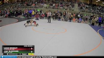 67 lbs Cons. Round 2 - Lucas Woodley, Glendale Mat Club vs Cody Blanchard, MOOK MAT CLUB