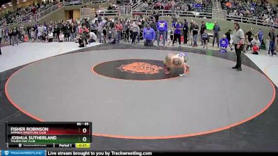 85 lbs Cons. Round 1 - Joshua Sutherland, Toledo Mat Club vs Fisher Robinson, Umpqua Wrestling Club