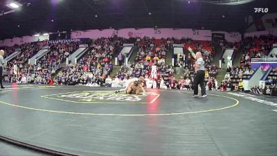 132 lbs Finals (8 Team) - Mack Moscovic, Detroit Catholic Central HS vs Dominic Perez, Davison HS