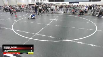119 lbs Champ. Round 1 - Carson Owens, STL Warrior vs Caleb Osborne, Illinois