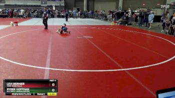 50 lbs Quarterfinal - Levi Bernier, Thief River Falls vs Ryder Hoffman, NLS (New London/Spicer)