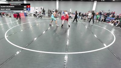 215 lbs Elijah Dilworth, Team Idaho vs Riley Hicks, Oklahoma Red