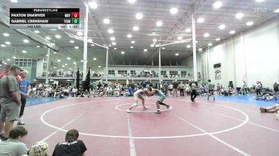 140 lbs Rr Rnd 3 - Paxton Shawver, Mifflinburg - HSAm vs Gabriel Crenshaw, Team Eagles - HSAm