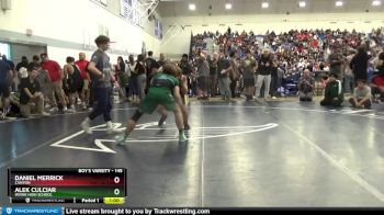 145 lbs Cons. Round 1 - Daniel Merrick, Canyon vs Alek Culciar, Irvine High School