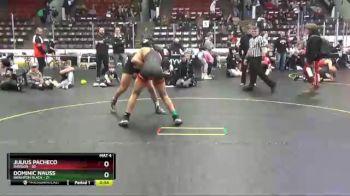 129 lbs Finals (8 Team) - Julius Pacheco, Davison vs Dominic Nauss, Brighton Black