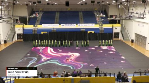Ohio County HS "Beaver Dam KY" at 2025 WGI Winds Indianapolis Regional