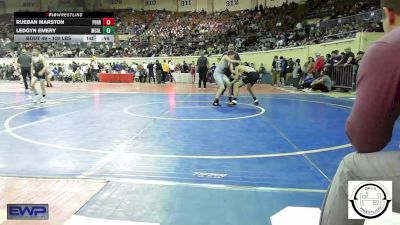 100 lbs Consi Of 32 #1 - Rueban Marston, Perry vs Ledgyn Emery, McAlester