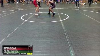 96 lbs Semifinal - Ashton Glasgow, Glasgow Wrestling Academy vs Obadiah Willis, Beat The Streets Chicago