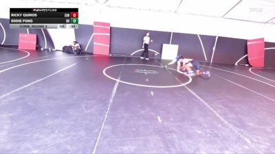 106 lbs Cons. Round 2 - Ricky Quiros, Eastvale Elite Wrestling vs Eddie Fong, Rough House