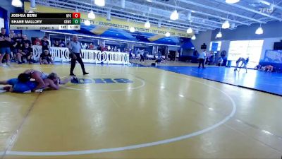 126 lbs Round 6 (8 Team) - Shane Mallory, Cocoa Beach WC vs Joshua Bern, Naperville Central