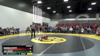 60 lbs Semis & 1st Wrestleback (8 Team) - Levi Sisler, Team Missouri (MO) vs Dawson Wicker, Team Ohio (OH)