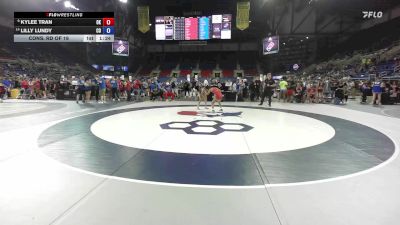 95 lbs Cons. Rd Of 16 - Kylee Tran, OK vs Lilly Lundy, CO