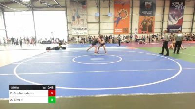 220 lbs Consi Of 16 #2 - Erick Brothers Jr., WV vs Austin Silva, KY