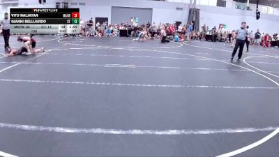 84 lbs Round 6 (8 Team) - Vito Naljayan, Mat Assassins White vs Gianni Belluardo, Cordoba Trained