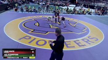 1st Place Match - Ace Schweitzer, Central City vs John White, McCook