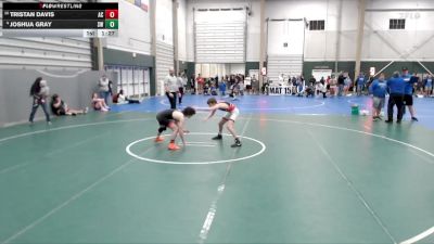 113 lbs 1st Place Match - Joshua Gray, SBL Warriors vs Tristan Davis, Aquinas Catholic