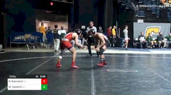 157 lbs Consolation - Robert Kanniard, Rutgers vs Michael Vanbrill, Rutgers