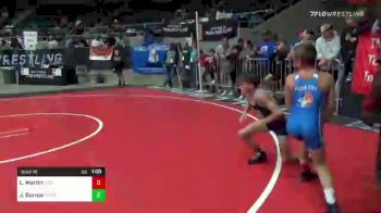 77 lbs Rd Of 16 - Layne Martin, Michigan Grappler RTC vs Johnny Barron, Iron Horse