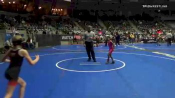 55 lbs Quarterfinal - Akeeah Mitchell, Nm Gold vs Emy Rice, Weatherford Youth Wrestling