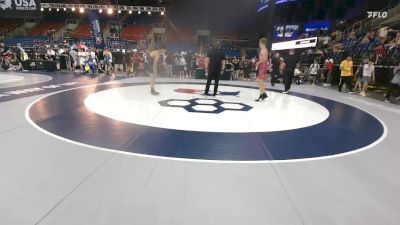 165 lbs Champ. Rd Of 32 - Jacob Hodge, MI vs Chris Anguiano, CA