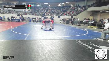 108 lbs Consi Of 8 #1 - Tyler Howell, Bixby vs Max Miner, Yukon