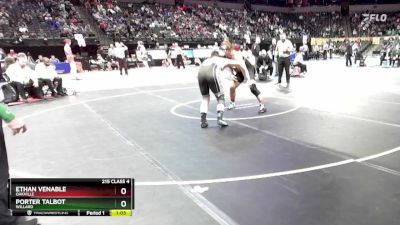 215 Class 4 lbs Semifinal - Ethan Venable, Oakville vs Porter Talbot, Willard