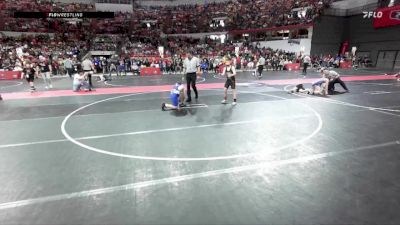 110 lbs Champ. Round 1 - Everett Wachter, Oregon Wrestling Club vs Brekken Iverson, Blair Taylor Youth Wrestling
