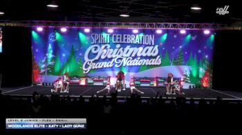 Woodlands Elite - Katy - Lady Gunz [2025 L2 Junior - Flex - Small] 2025 Spirit Celebration Christmas Grand Nationals