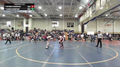 120 lbs Consi Of 4 - Jayden Chadwick, Gloucester vs Aaron Ramponi, Rockland