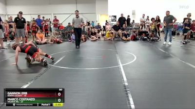 80 lbs Round 5 (6 Team) - Marco Costanzo, Validus WC vs Gannon Erb, North County