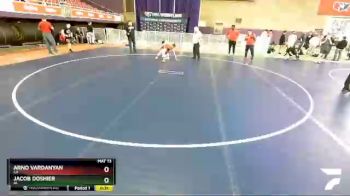 113 lbs Cons. Round 4 - Arno Vardanyan, CA vs Jacob Doshier, AL