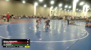 150 lbs Round 4 (16 Team) - Pj Tomazic, Ohio Titan Blue vs Bruali Hernandez, Wellington - DEV