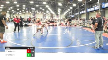 90 lbs Rr Rnd 1 - Eli Taylor, NC National Team vs Kael White, Grain House Grapplers