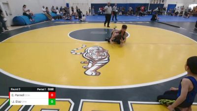 65 lbs Round 3 - Jaxon Diaz, College Prep WA vs Cage Parnell, Daniel Cormier WA