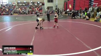 55 lbs Cons. Round 3 - James George, Andalusia Mat Bully`s vs Stetson Pruitt, Lincoln Youth Wrestling